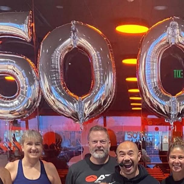 And just like that 5000 classes coached
