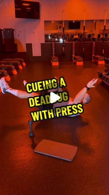 Some cueing ideas for a Dead Bug with Press