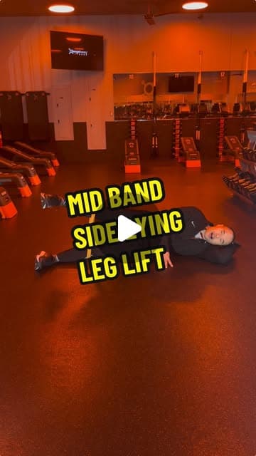 Mid Band Side Lying Leg Lift
