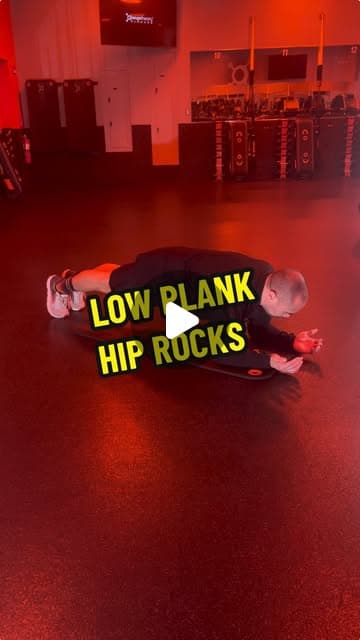 Low Plank Hip Rocks
