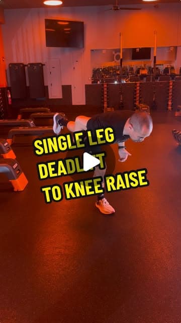 Single Leg Deadlift to Knee Raise