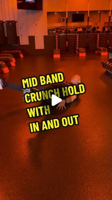 Mid Band Crunch Hold with In and Out