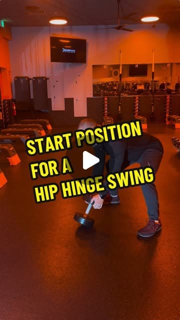 Start Position for a Hip Hinge Swing