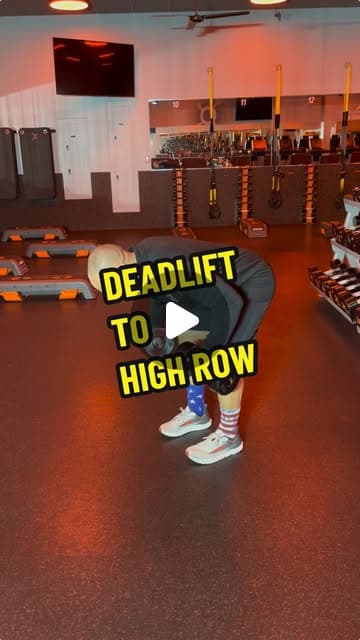 Deadlift to High Row