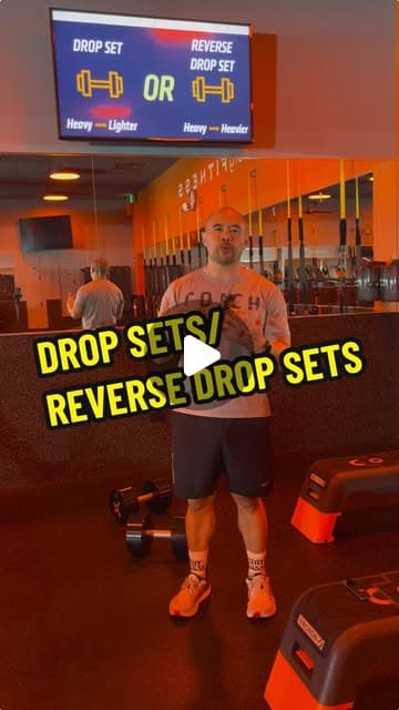 Drop Sets/Reverse Drop Sets