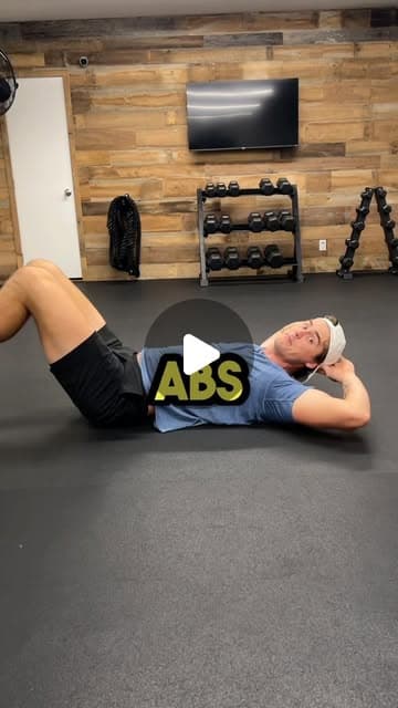 The Double Crunch is a MUST for the abs