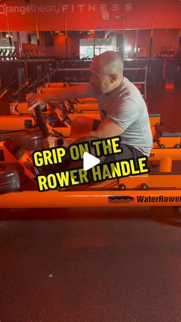 Grip on the Rower Handle