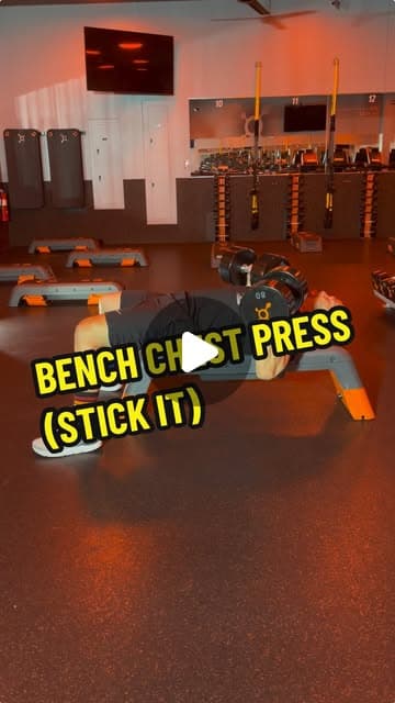 Bench Chest Press (Stick It) - aka Pause Reps