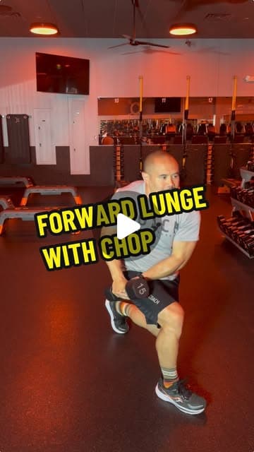 Forward Lunge with Chop