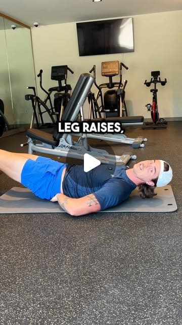 Do you put your “hands under” yourself when you do Leg Raises
