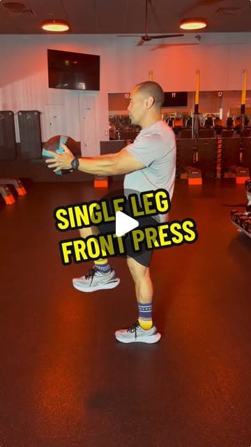 Single Leg Front Press