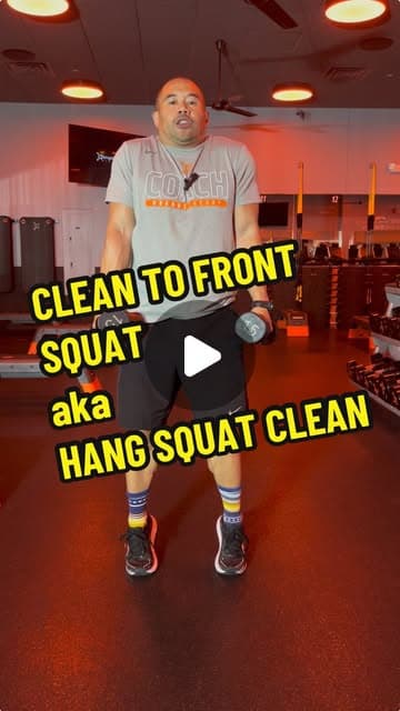 Clean to Front Squat aka Hang Squat Clean