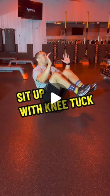 Sit Up with Knee Tuck