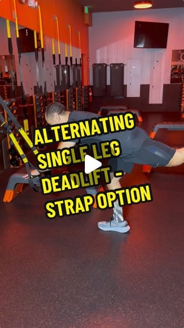 Alternating Single Leg Deadlift - Strap Option