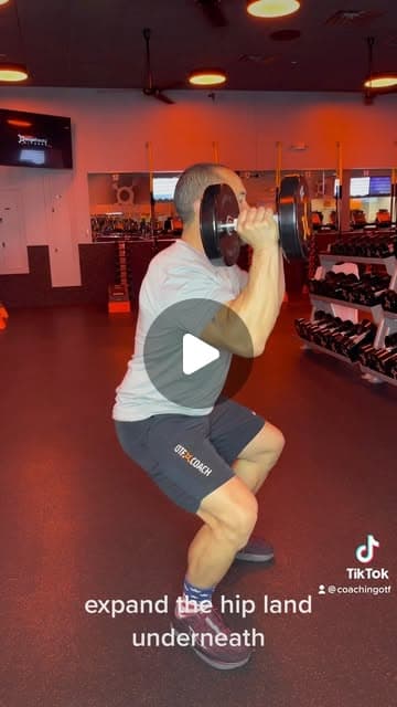 The dumbbell clean (technically a hang power clean)