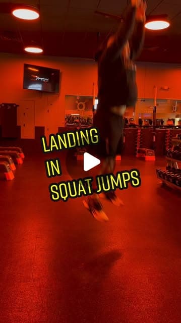 Are we cueing the landing portion of a squat jump