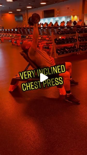 Inclined chest press (bench position