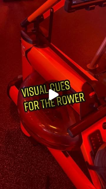 Some options for visual learners on the rower