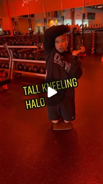 Tall kneeling halo