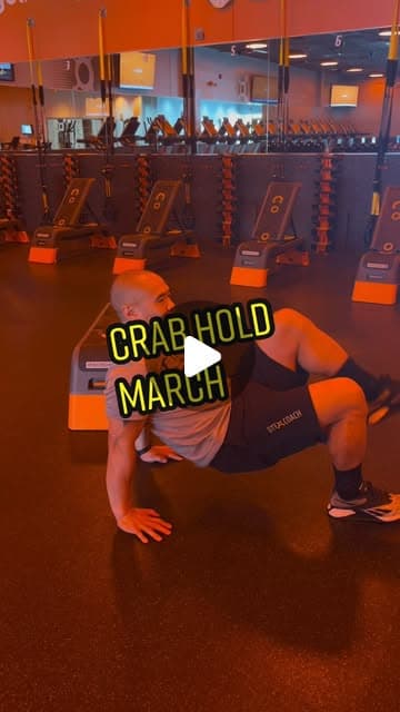 Crab Hold March and options for limited shoulder mobility