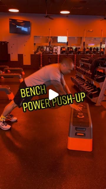 Bench power push up