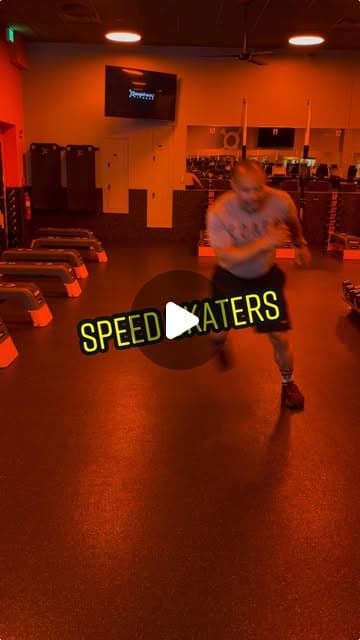 Speed skaters