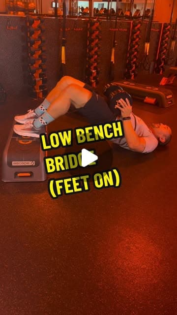 Low bench bridge (feet on)