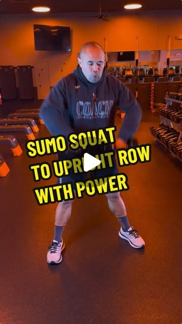 Sumo Squat to Upright Row with Power