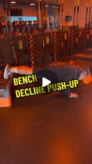 Bench Decline Push-ups