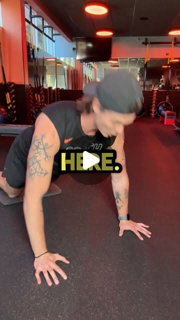 If you’re bad at pushups and want to get better, start at the BOTTOM