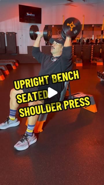Upright Seated Shoulder Press (Drop Set)