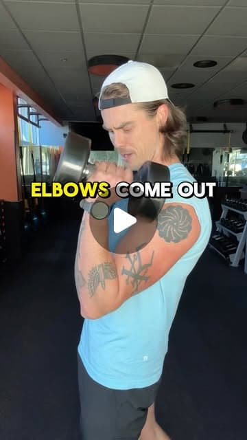 SIMPLE TIP: “Elbows back”