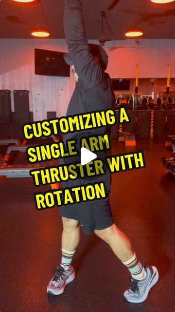 Customizing a Single Arm Thruster with Rotation
