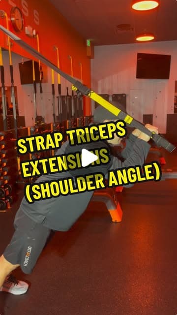 Strap Triceps Extensions