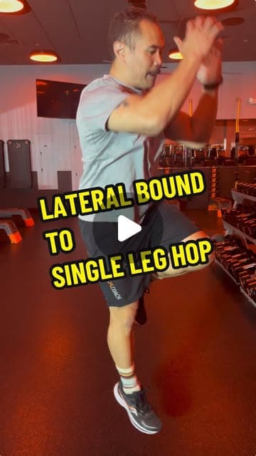 Lateral Bound to Single Leg Hop