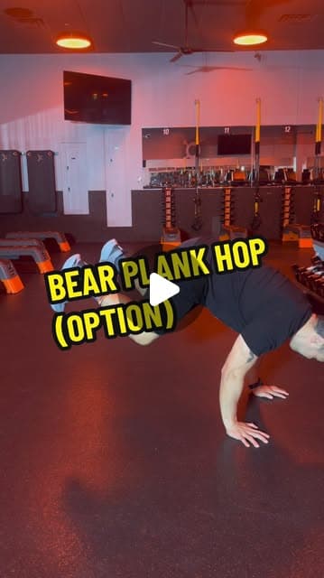 Bear Plank Hop (Options)