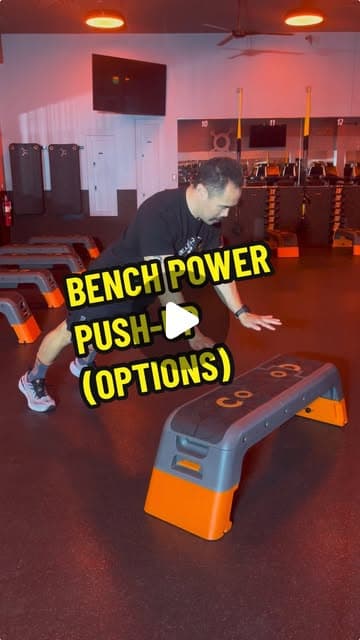 Bench Power Push-Up (Options)