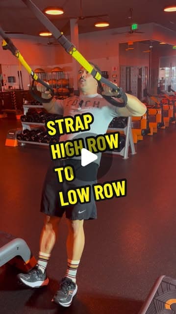 Strap High Row to Low Row