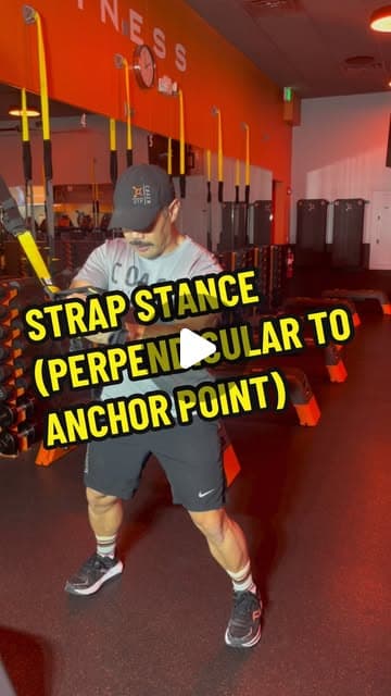 Strap Stance (When Perpendicular to the Anchor Point)