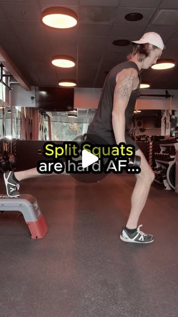 Split Squats are so freaking HARD