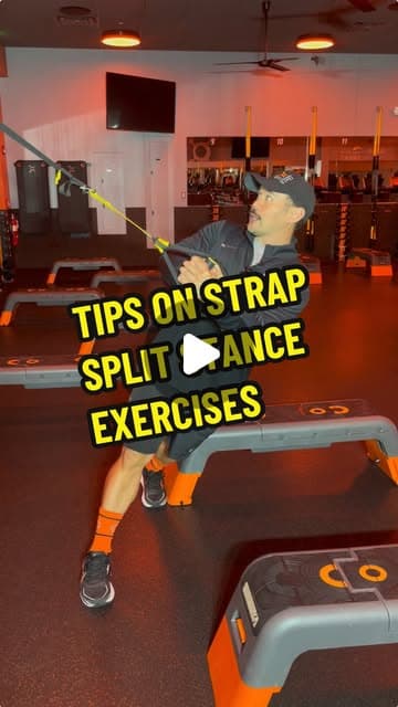 Tips in Strap Split Stance Exercises (Pallof/Resisted Rotation)
