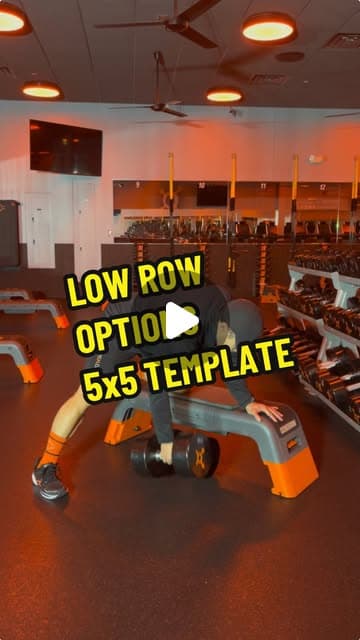 Low Row Options 5x5 Template