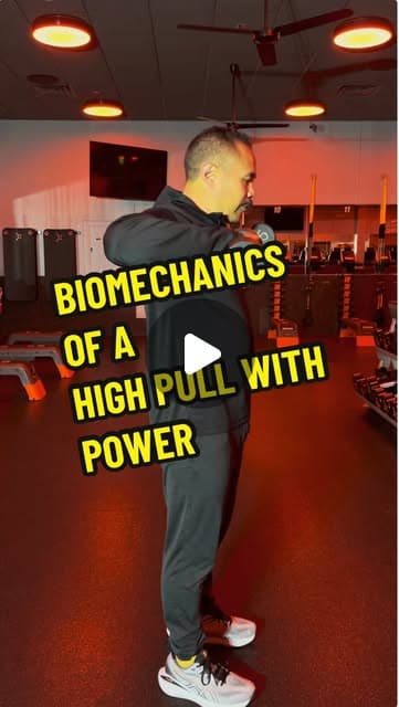Biomechanics of a High Pull with Power