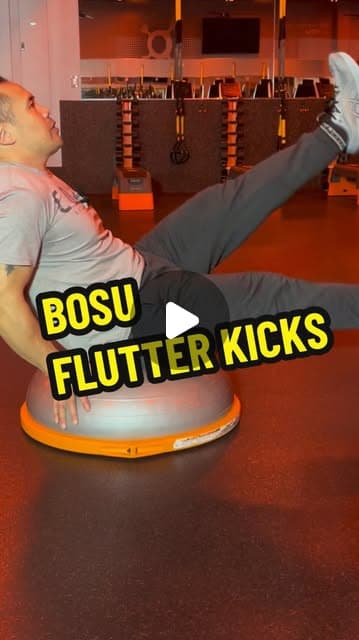 BOSU Flutter Kicks