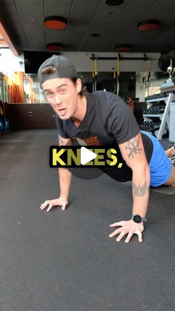 Can’t do pushups without your knees still
