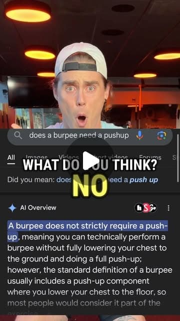 ⚠️ BURPEE DEBATE: Push-up or no push-up