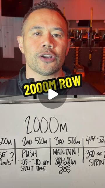 Coaching a 2000m Row