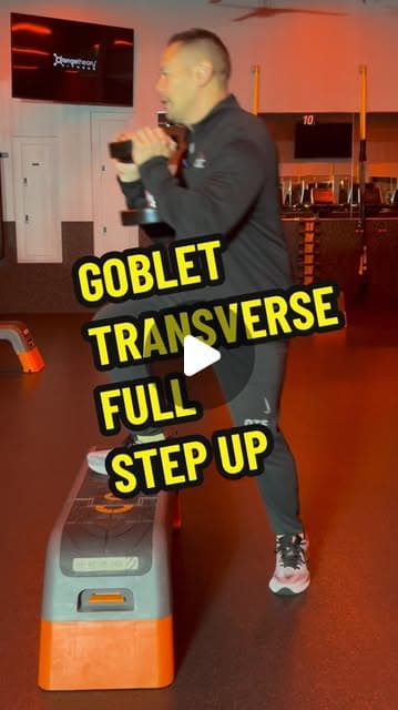 Goblet Transverse Full Step Up