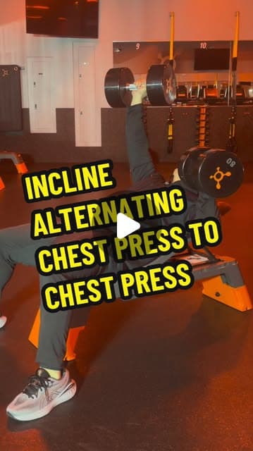 Incline Alternating Chest Press