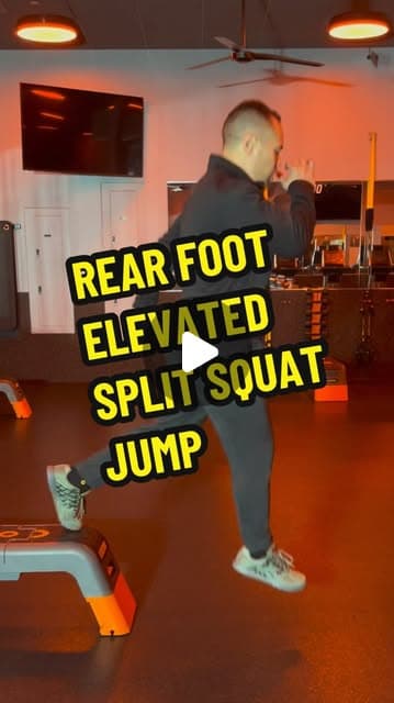 Rear Foot Elevated Split Squat Jump